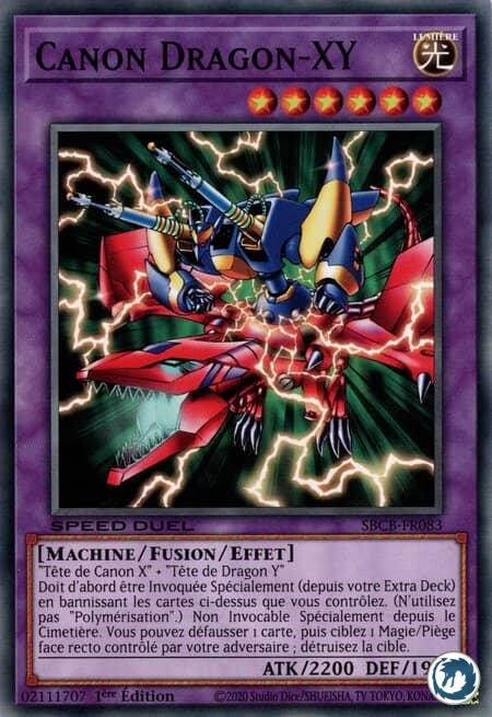 Canon Dragon-XY (SBCB-FR083) - XY-Dragon Cannon (SBCB-EN083) - Carte Yu-Gi-Oh
