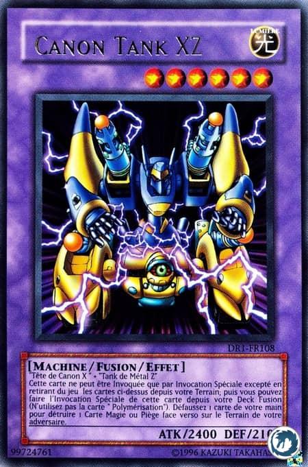 Canon Tank-XZ (DR1-FR108) - XZ-Tank Cannon (DR1-EN108) - Carte Yu-Gi-Oh