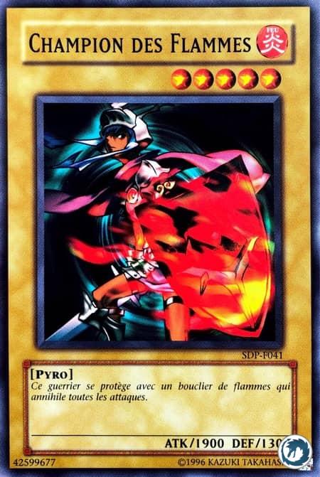 Champion Des Flammes (SDP-F041) - Flame Champion (PSV-041) - Carte Yu-Gi-Oh