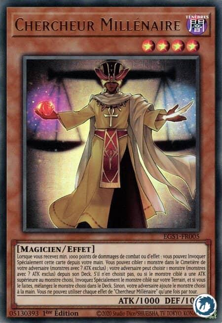 Chercheur Millénaire (EGS1-FR005) - Millennium Seeker (EGS1-EN005) - Carte Yu-Gi-Oh