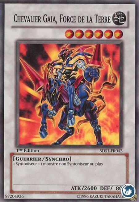 Chevalier Gaia, Force de la Terre (SDS1-FR042) - Gaia Knight, the Force of Earth (SDS1-EN042) - Carte Yu-Gi-Oh