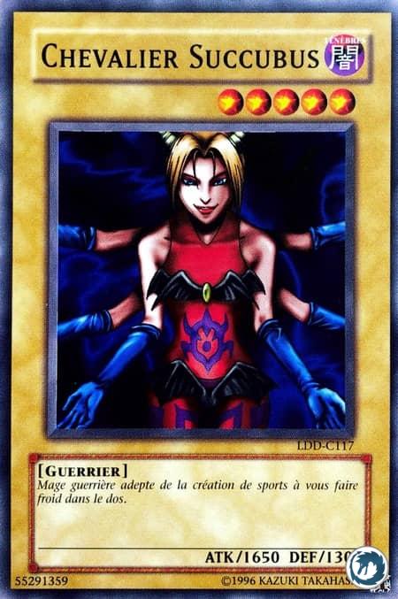 Chevalier Succubus (LDD-C117) - Succubus Knight (LOB-117) - Carte Yu-Gi-Oh