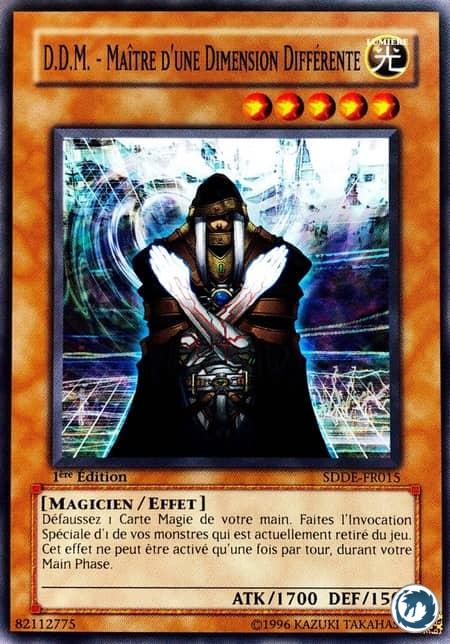 D.D.M. - Maître D'Une Dimension Différente (SDDE-FR015) - D.D.M. - Different Dimension Master (SDDE-EN015) - Carte Yu-Gi-Oh
