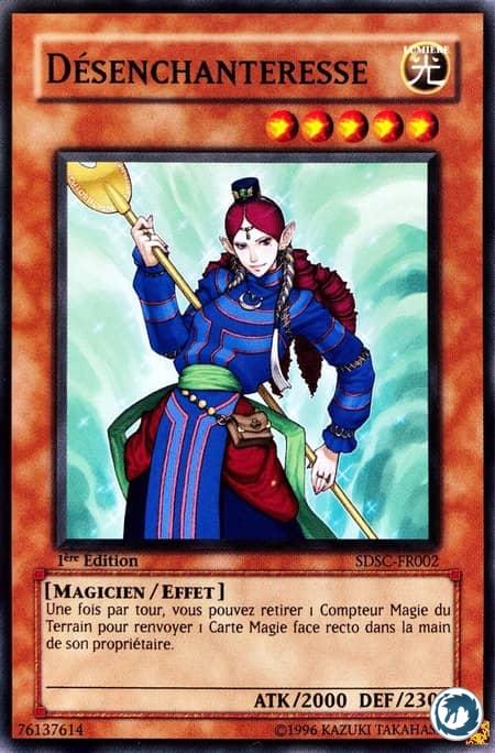 Désenchanteresse (SDSC-FR002) - Disenchanter (SDSC-EN002) - Carte Yu-Gi-Oh
