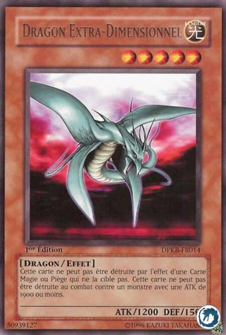 Dragon Extra-Dimensionnel (DPKB-FR014) - Different Dimension Dragon (DPKB-EN014) - Carte Yu-Gi-Oh