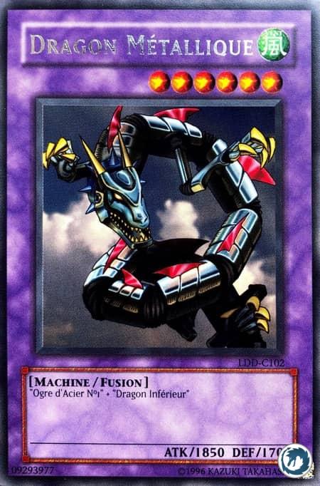 Dragon Métallique (LDD-C102) - Metal Dragon (LOB-102) - Carte Yu-Gi-Oh