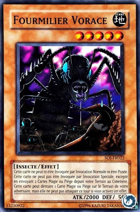 Fourmilier Vorace (SOI-FR022) - Anteatereatingant (SOI-EN022) - Carte Yu-Gi-Oh