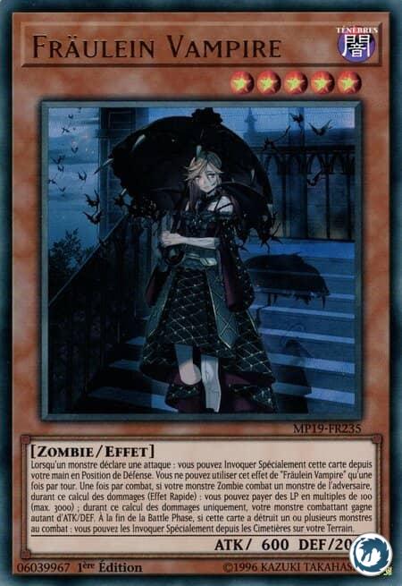 Fraulein Vampire (MP19-FR235) - Vampire Fraulein (MP19-EN235) - Carte Yu-Gi-Oh