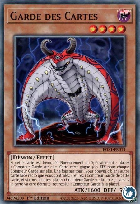 Garde Des Cartes (EGS1-FR011) - Card Guard (EGS1-EN011) - Carte Yu-Gi-Oh
