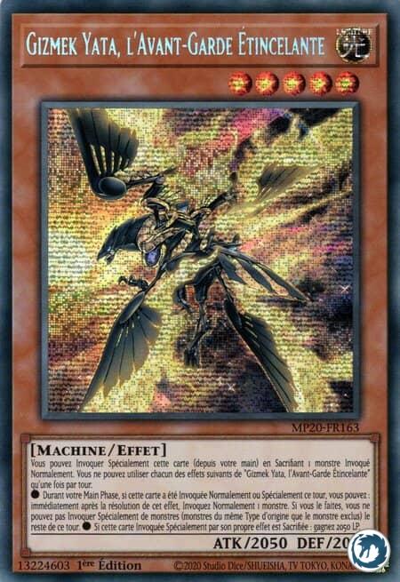 Gizmek Yata, L'Avant-Garde Etincelante (MP20-FR163) - Gizmek Yata, the Gleaming Vanguard (MP20-EN163) - Carte Yu-Gi-Oh