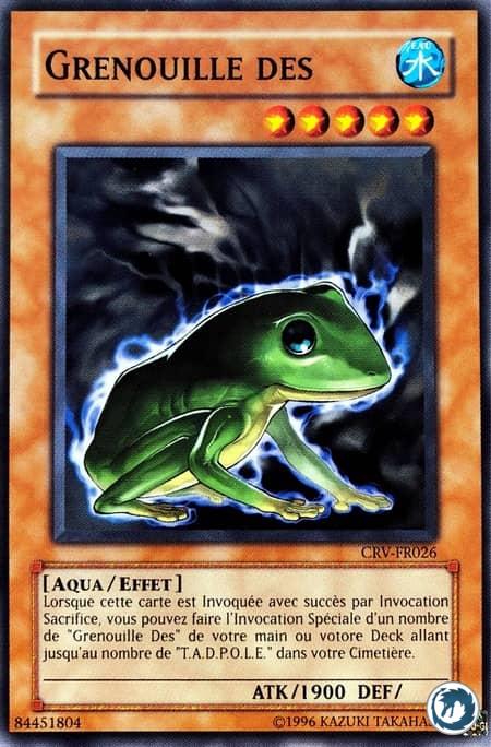 Grenouille DES (CRV-FR026) - Des Frog (CRV-EN026) - Carte Yu-Gi-Oh