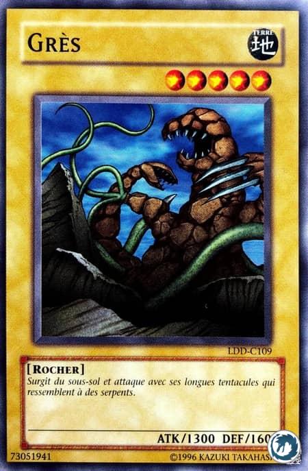 Grès (LDD-C109) - Sand Stone (LOB-109) - Carte Yu-Gi-Oh