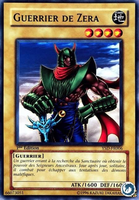 Guerrier De Zera (YSD-FR006) - Warrior of Zera (YSD-EN006) - Carte Yu-Gi-Oh