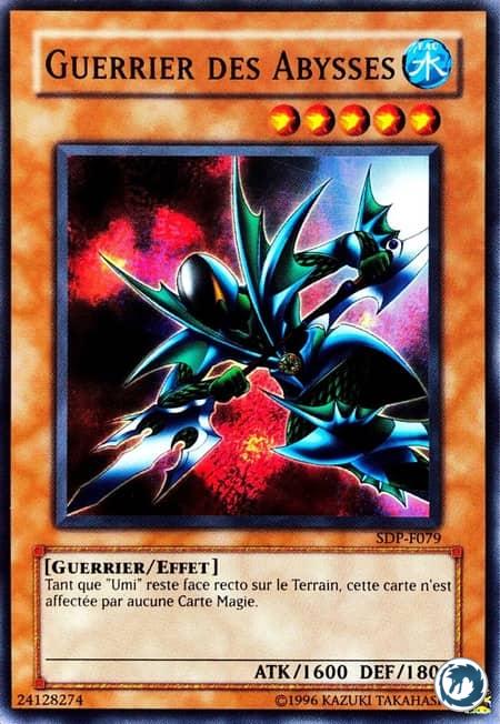 Guerrier Des Abysses (SDP-F079) - Deepsea Warrior (PSV-079) - Carte Yu-Gi-Oh