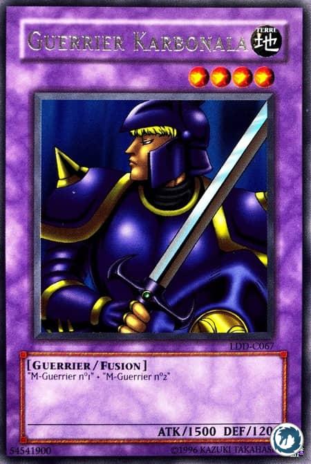 Guerrier Karbonala (LDD-C067) - Karbonala Warrior (LOB-067) - Carte Yu-Gi-Oh