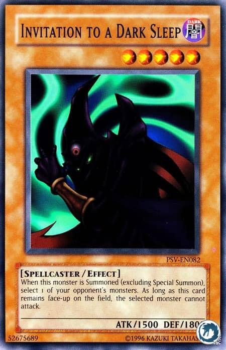Invitation au Sommeil des Ténèbres (SDP-F082) - Invitation To A Dark Sleep (PSV-EN082) - Carte Yu-Gi-Oh