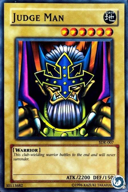 Juge (DDK-F006) - Judge Man (SDK-007) - Carte Yu-Gi-Oh
