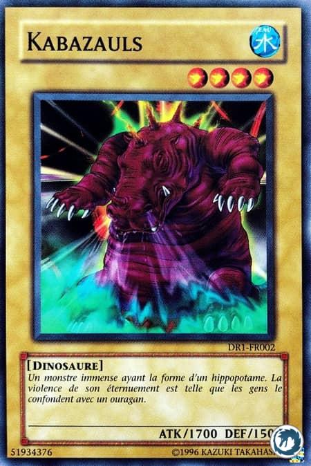 Kabazauls (DR1-FR002) - Kabazauls (DR1-EN002) - Carte Yu-Gi-Oh