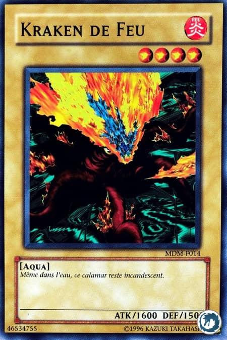 Kraken De Feu (MDM-F014) - Fire Kraken (MRL-014) - Carte Yu-Gi-Oh