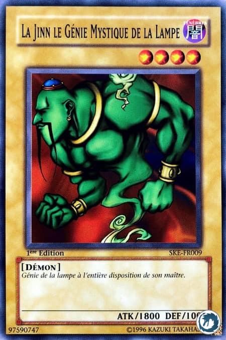 La Jinn Le Génie Mystique De La Lampe (SKE-FR009) - La Jinn The Mystical Genie Of The Lamp (SKE-009) - Carte Yu-Gi-Oh