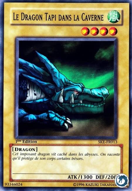 Le Dragon Tapi Dans La Caverne (SKE-FR013) - The Dragon Dwelling in the Cave (SKE-EN013) - Carte Yu-Gi-Oh