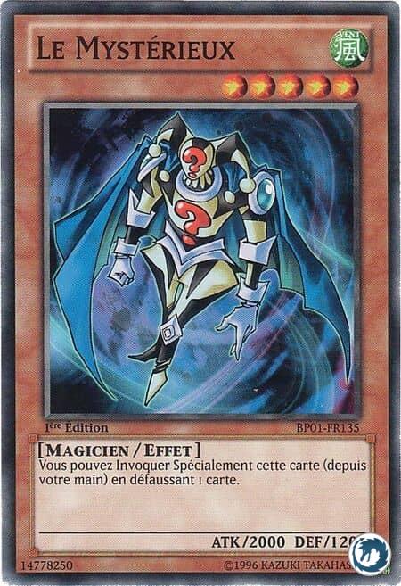 Le Mystérieux (BP01-FR135) - The Tricky (BP01-EN135) - Carte Yu-Gi-Oh
