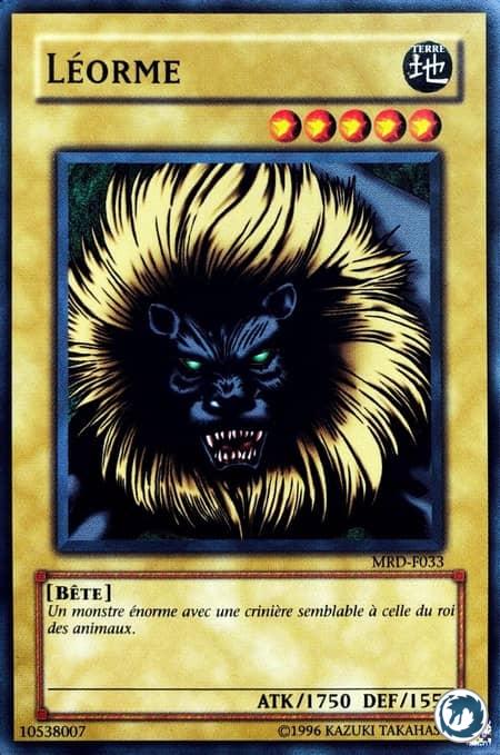 Léorme (MRD-F033) - Leogun (MRD-033) - Carte Yu-Gi-Oh
