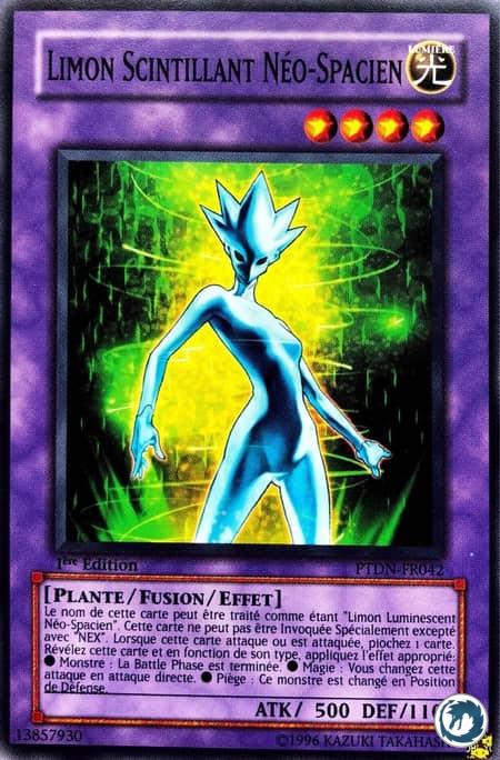 Limon Scintillant Néo-Spacien (PTDN-FR042) - Neo-Spacian Twinkle Moss (PTDN-EN042) - Carte Yu-Gi-Oh