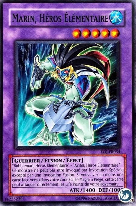 Marin, Héros Elémentaire (EOJ-FR034) - Elemental Hero Mariner (EOJ-EN034) - Carte Yu-Gi-Oh