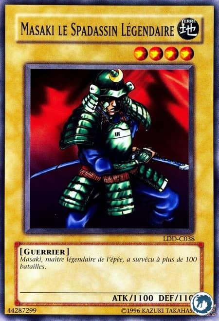 Masaki Le Spadassin Légendaire (LDD-C038) - Masaki the Legendary Swordsman (LOB-038) - Carte Yu-Gi-Oh