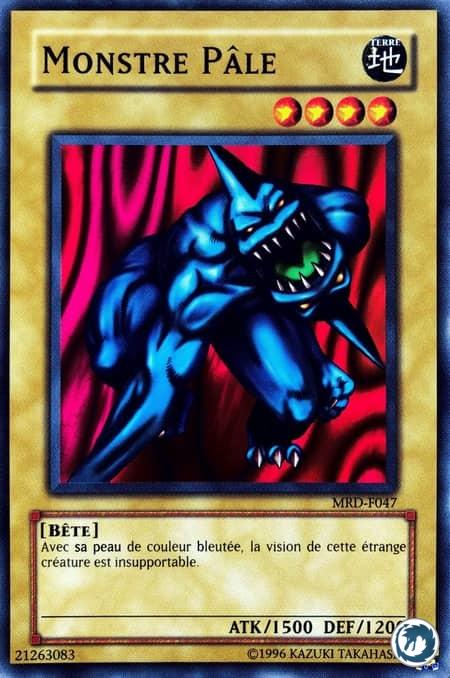 Monstre Pâle (MRD-F047) - Pale Beast (MRD-047) - Carte Yu-Gi-Oh