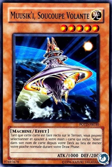Muusik'I, Soucoupe Volante (POTD-FR030) - Flying Saucer Muusik'i (POTD-EN030) - Carte Yu-Gi-Oh