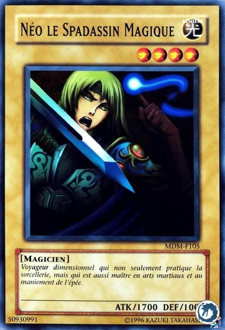 Neo Le Spadassin Magique (MDM-F105) - Neo The Magic Swordsman (MRL-105) - Carte Yu-Gi-Oh