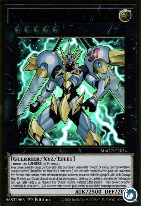 Numéro S39 - Utopie l'Éclair (MAGO-FR034) - Number S39: Utopia the Lightning (MAGO-EN034) - Carte Yu-Gi-Oh