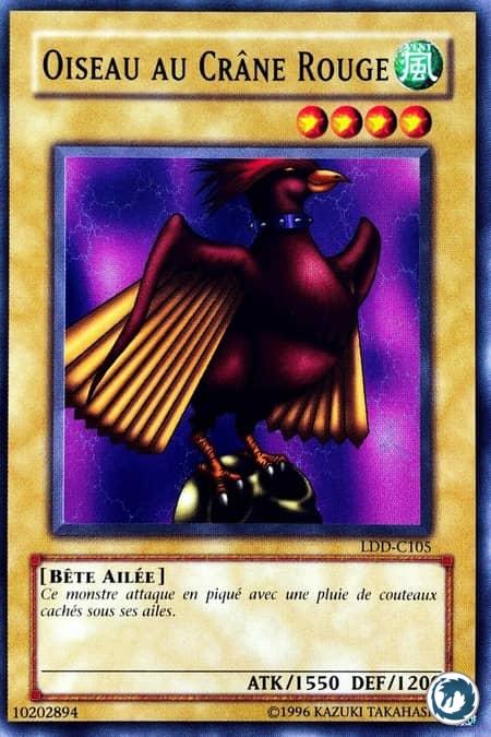 Oiseau Au Crâne Rouge (LDD-C105) - Skull Red Bird (LOB-EN105) - Carte Yu-Gi-Oh