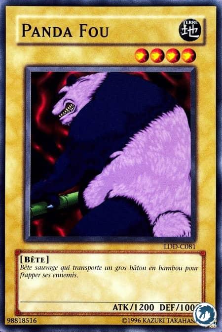 Panda Fou (LDD-C081) - Frenzied Panda (LOB-081) - Carte Yu-Gi-Oh