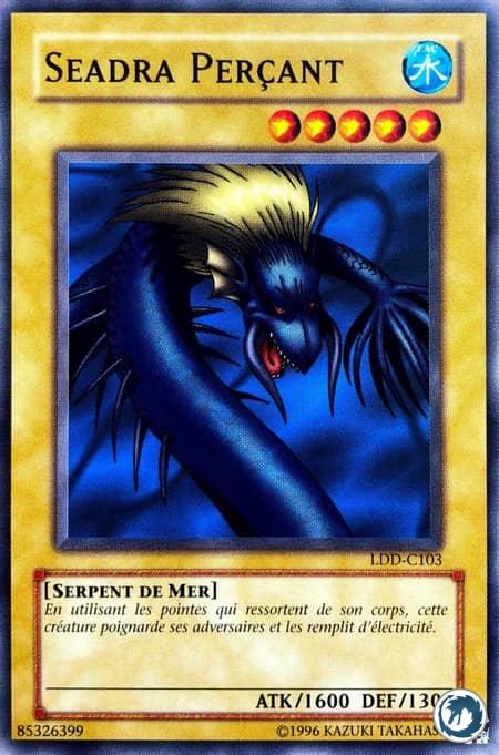 Seadra Perçant (LDD-C103) - Spike Seadra (LOB-103) - Carte Yu-Gi-Oh