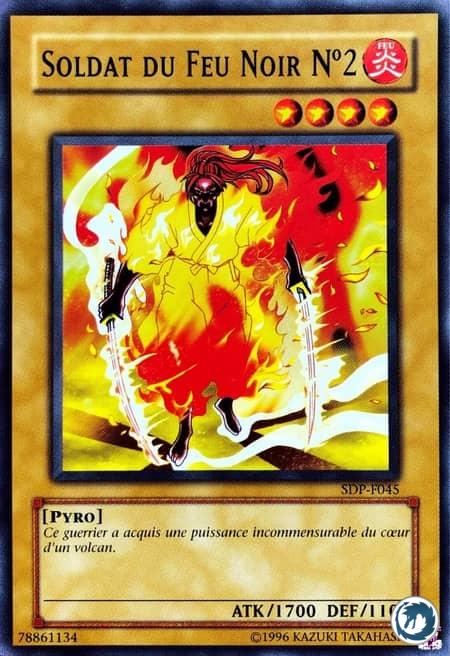 Soldat Du Feu Noir N°2 (SDP-F045) - Darkfire Soldier #2 (PSV-045) - Carte Yu-Gi-Oh