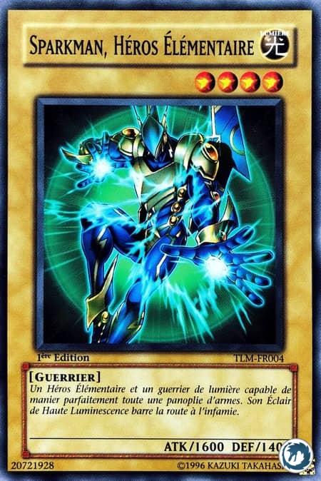 Sparkman, Héros Elémentaire (TLM-FR004) - Elemental Hero Sparkman (TLM-EN004) - Carte Yu-Gi-Oh