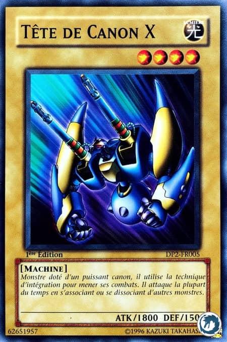 Tête De Canon X (DP2-FR005) - X-Head Cannon (DP2-EN005) - Carte Yu-Gi-Oh