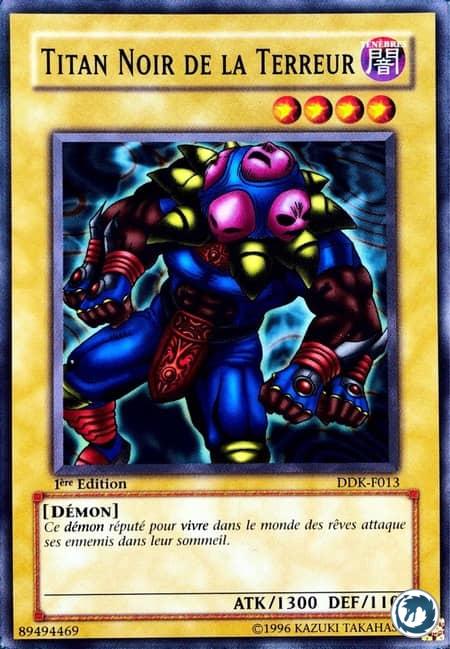 Titan Noir De La Terreur (DDK-F013) - Dark Titan Of Terror (SDK-014) - Carte Yu-Gi-Oh