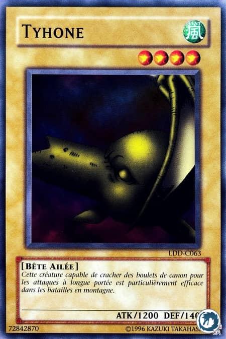 Tyhone (LDD-C063) - Tyhone (LOB-063) - Carte Yu-Gi-Oh
