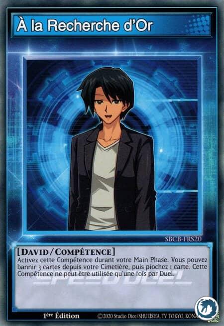 À la recherche d'Or (SBCB-FRS20) - Digging for Gold (SBCB-ENS20) - Carte Yu-Gi-Oh