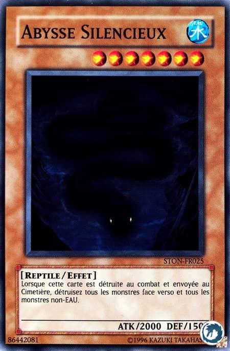 Abysse Silencieux (STON-FR025) - Silent Abyss (STON-EN025) - Carte Yu-Gi-Oh