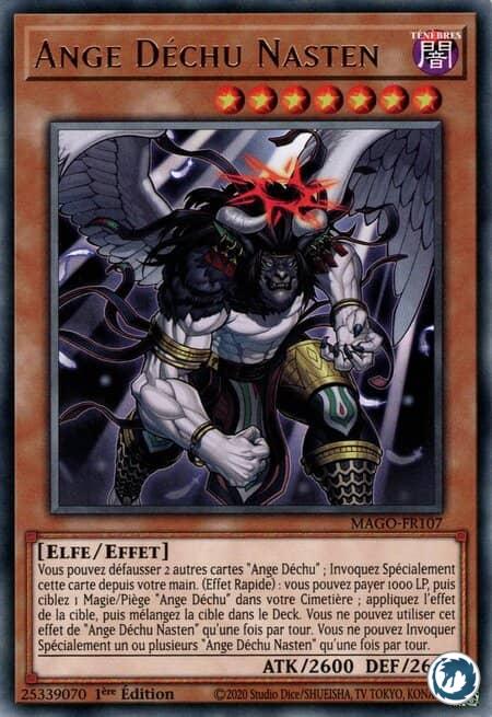 Ange Déchu Nasten (MAGO-FR107) - Darklord Nasten (MAGO-EN107) - Carte Yu-Gi-Oh