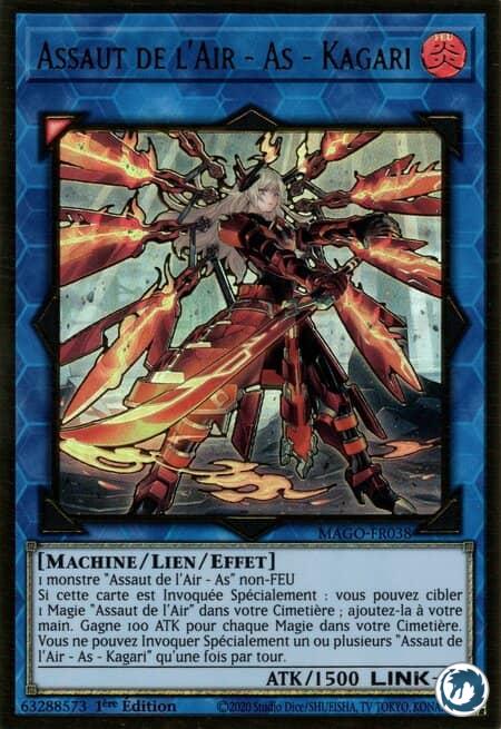Assaut De L'Air - As - Kagari B (MAGO-FR038) - Sky Striker Ace - Kagari B (MAGO-EN038) - Carte Yu-Gi-Oh