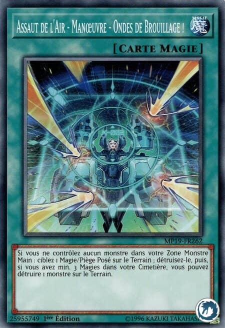 Assaut De L'Air - Manœuvre - Ondes De Brouillage ! (MP19-FR262) - Sky Striker Maneuver - Jamming Waves! (MP19-EN262) - Carte Yu-Gi-Oh