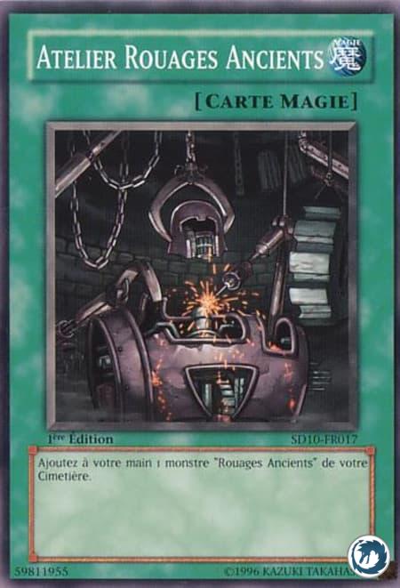 Atelier Rouages Ancients (SD10-FR017) - Ancient Gear Workshop (SD10-EN017) - Carte Yu-Gi-Oh