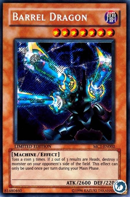 Revolver Dragon (MC1-FR002) - Barrel Dragon (MC1-EN002) - Carte Yu-Gi-Oh