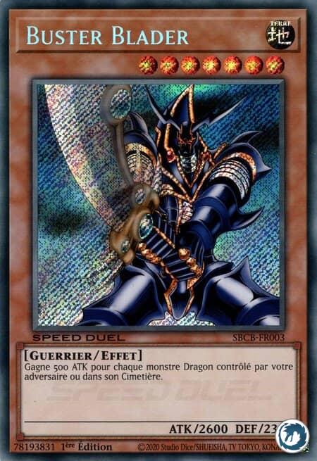 Buster Blader (SBCB-FR003) - Buster Blader (SBCB-EN003) - Carte Yu-Gi-Oh